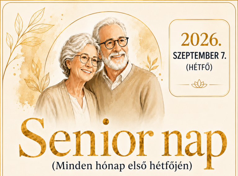Senior Nap – 09.07 – hétfő